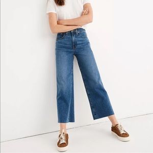 Madewell Slim Wide-Leg Jeans Crownridge Wash